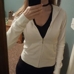Juicy Coutre white hoodie, S