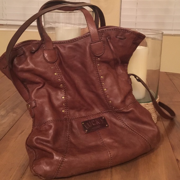 Authentic Lucky brand leather purse