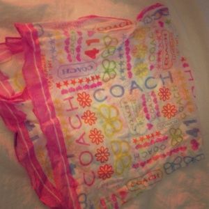 Coach scarf