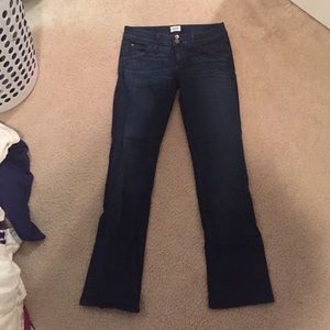Hudson dark wash jeans