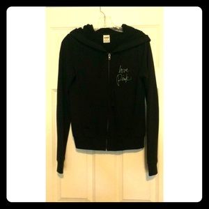 Victoria's Secret PINK black hoodie