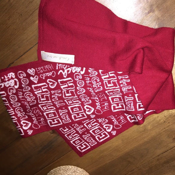 Coach scarf