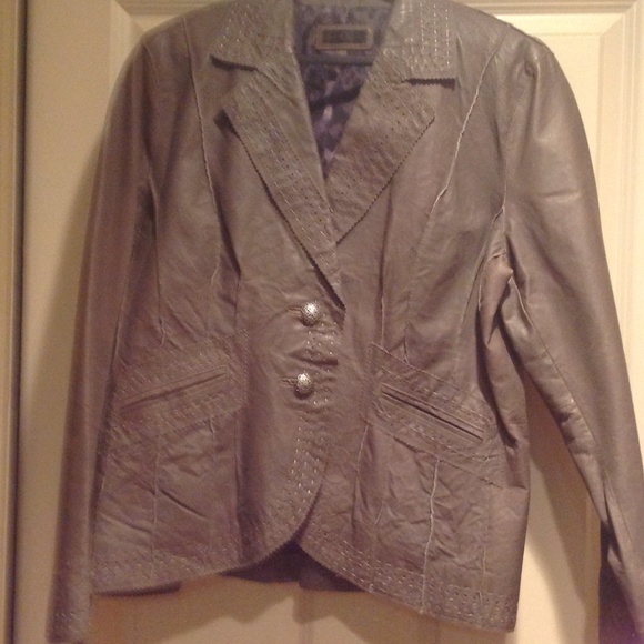 Leather Jacket -Reduced