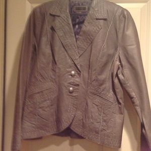 Leather Jacket -Reduced