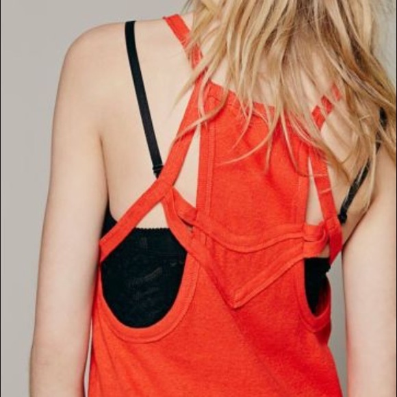 ❌SOLD❌New Romantics Jessy Tank in Burnt Orange - Picture 3 of 4