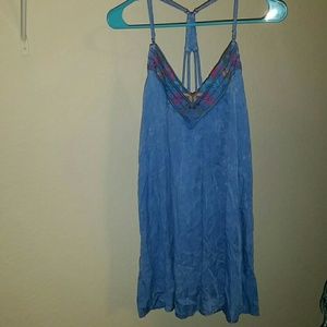 Red Dress Boutique flared spaghetti strap tunic