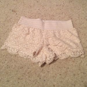 Lace Layered Shorts