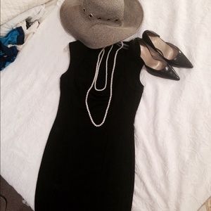 Classy Black dress (stretch cotton)