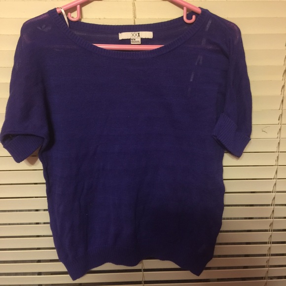 🍁SALE🍁Sheer purple shirt