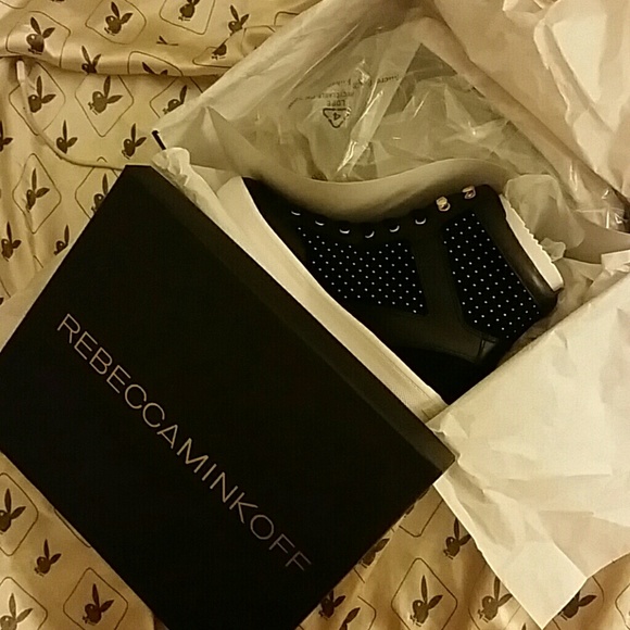 Rebecca Minkoff Smith Stud Sneakers - Picture 4 of 4