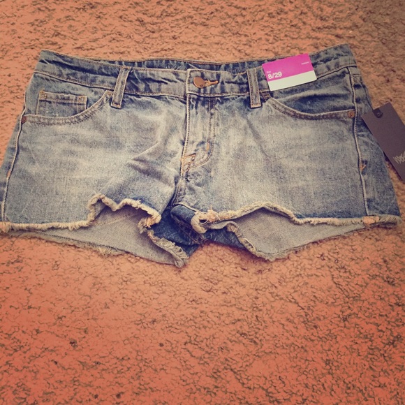 NWT mossimo denim shorts