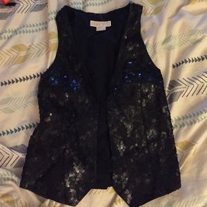 Michael Kors sequin vest size XS