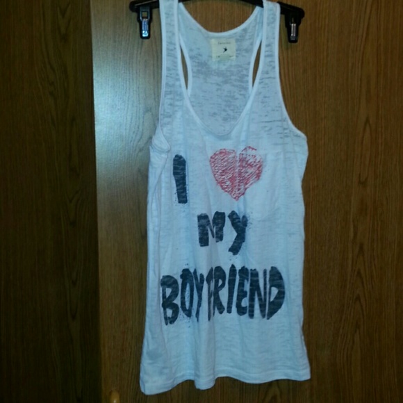 I love my bf tank top