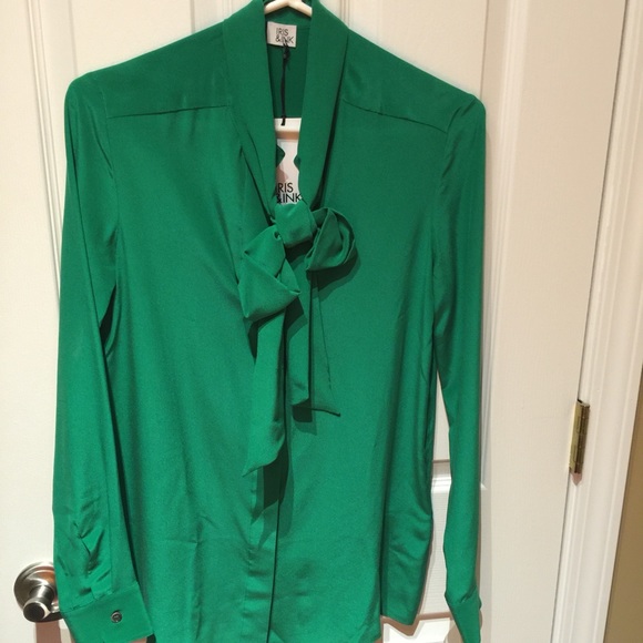 Iris & Ink silk blouse