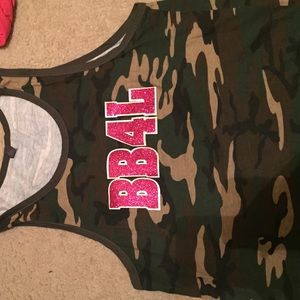 Cheer athletics panthers BB4L tank top