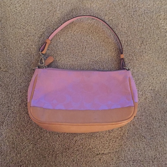 Coach! Small signature purse!