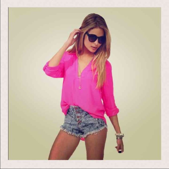 NEW PINK BLOUSE