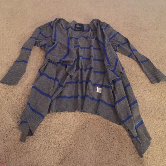Blue and gray sweater!!