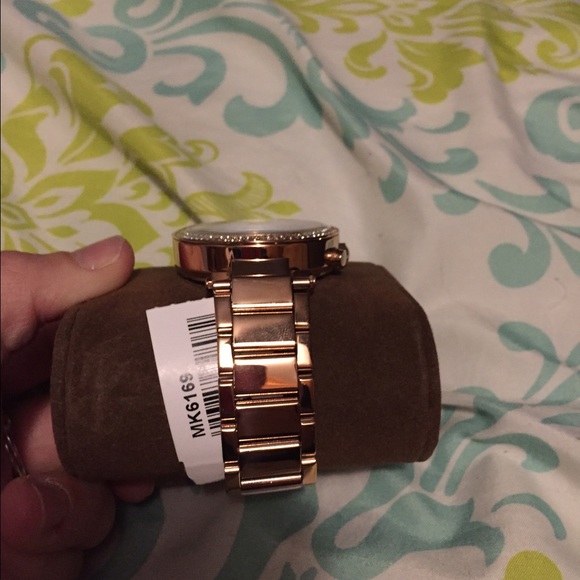 Michael Kors Parker Rose Gold Chronograph Watch - Picture 2 of 4