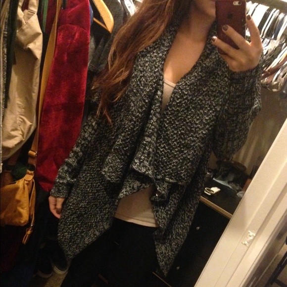 Dark gray winter coat