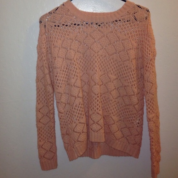 Forever21 knitted pink sweater