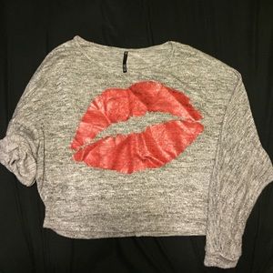 Sparkly Lips Sweater!
