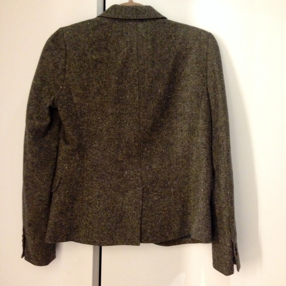 💀SOLD💀 🎉HP!🎉 J . Crew Tweed Blazer!!! - Picture 2 of 4