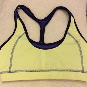 Padded sports bra