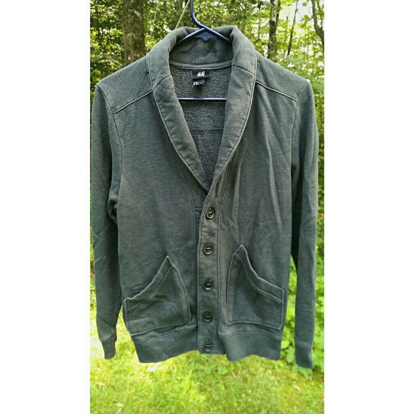 Button down sweater