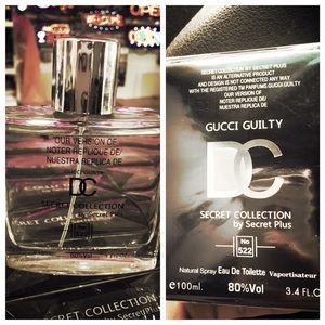 🆕3.4oz Version of Gucci Guilty Men by SecretPlus