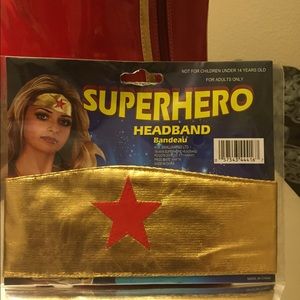 WONDER WOMAN HEAD BAND