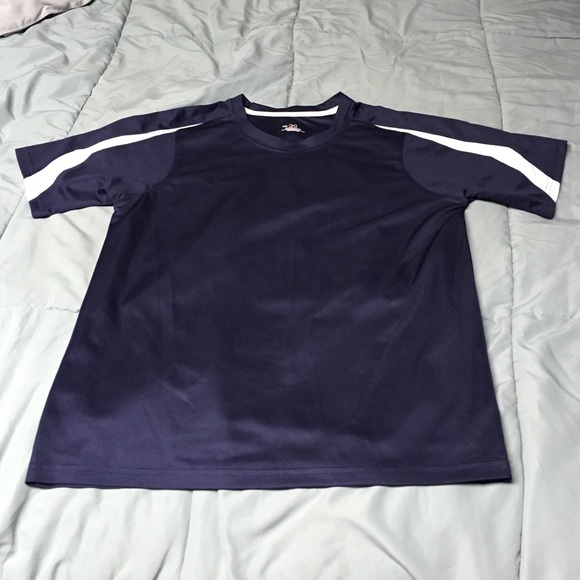 Boys Under Armour Navy Short Sleeve