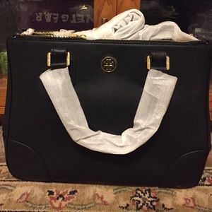 Tory Burch Robinson Double Zip Tote
