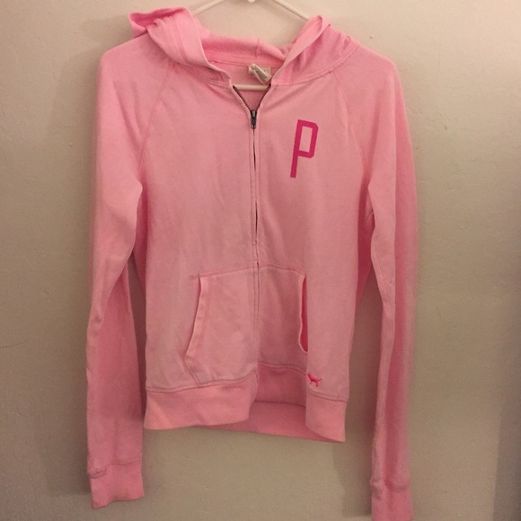 Pink Victoria's Secret pink hoodie