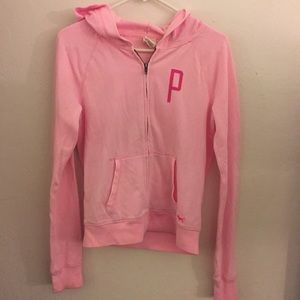 Pink Victoria's Secret pink hoodie
