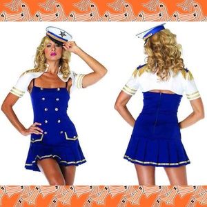 Leg Avenue Ship Shape Captain costume size XL