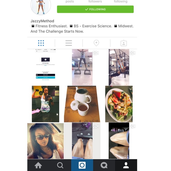 Fitness Instagram @jazzymethod hashtag#jazzymethod - Picture 1 of 3