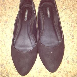 Black flats