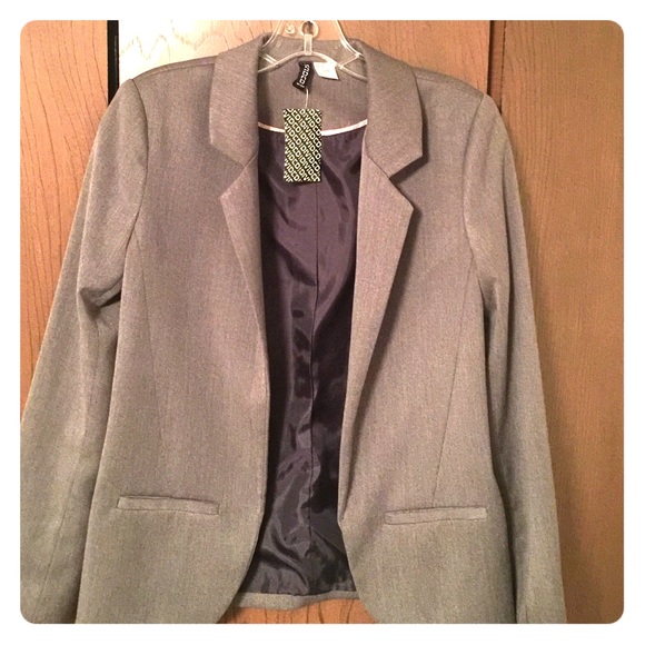 H&M gray blazer NWT