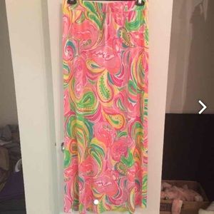 sz. Large Lilly Pulitzer maxi skirt