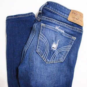 Hollister Distressed Skinny Jeans