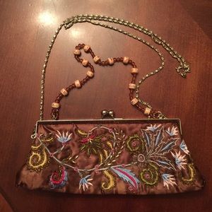 Embroidered Clutch/ Purse