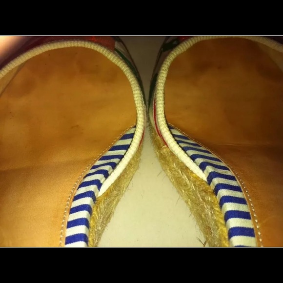 Sold!!!! Coach size 9 Patchwork Espadrilles - Picture 3 of 4
