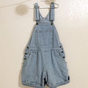 American Apparel Denim Overalls/Shortalls