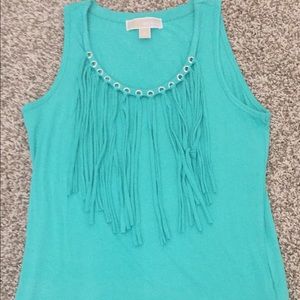 Michael Kors Fringe Tank