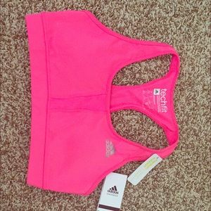 Adidas Techfit Sports Bra NWT