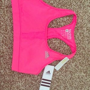 Adidas Techfit Sports Bra NWT!