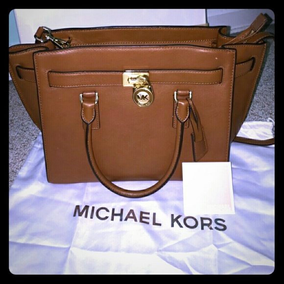 Authentic Michael Kors Hamilton Traveler Satchel