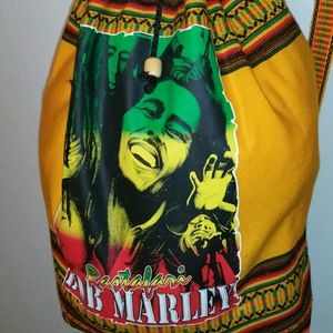 Bob Marley Hand Made Backpack