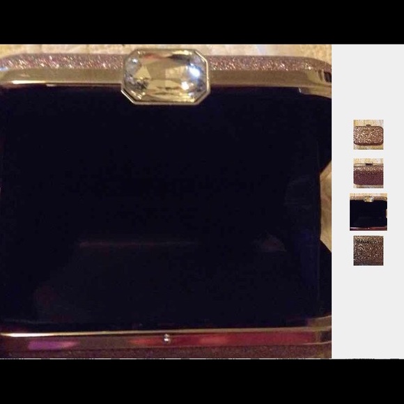 Victorias Secret Pink Glitter Clutch - Picture 3 of 4